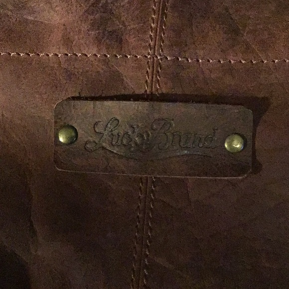 Lucky brand leather bag - Picture 3 of 9